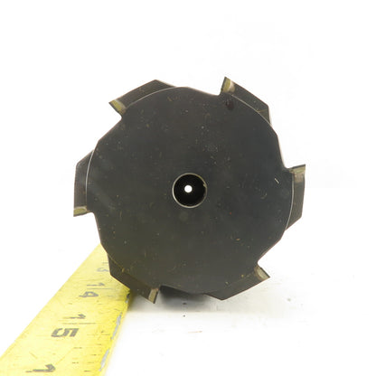 Premier Tooling Systems 75mm D x 42mm L 6 Flute Carbide Tipped Mill 1-1/2" Shank