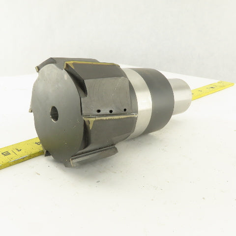 Premier Tooling Systems 75mm D x 42mm L 6 Flute Carbide Tipped Mill 1-1/2" Shank