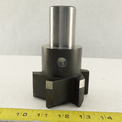 Premier Tooling Systems 3-1/2" Diameter  6 Flute Indexable  Mill 1-1/2" Shank