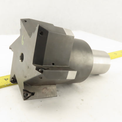 Premier Tooling Systems 3-1/2" Diameter  6 Flute Indexable  Mill 1-1/2" Shank