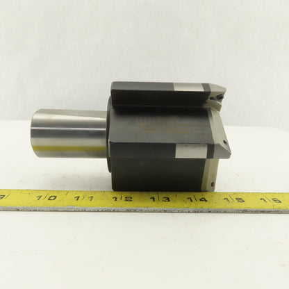 Premier Tooling Systems 3-1/2" Diameter  6 Flute Indexable  Mill 1-1/2" Shank