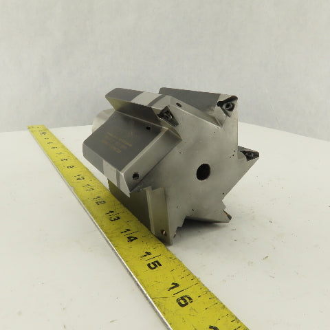 Premier Tooling Systems 3-1/2" Diameter  6 Flute Indexable  Mill 1-1/2" Shank