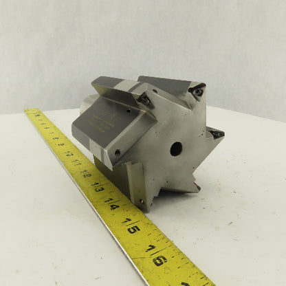 Premier Tooling Systems 3-1/2" Diameter  6 Flute Indexable  Mill 1-1/2" Shank