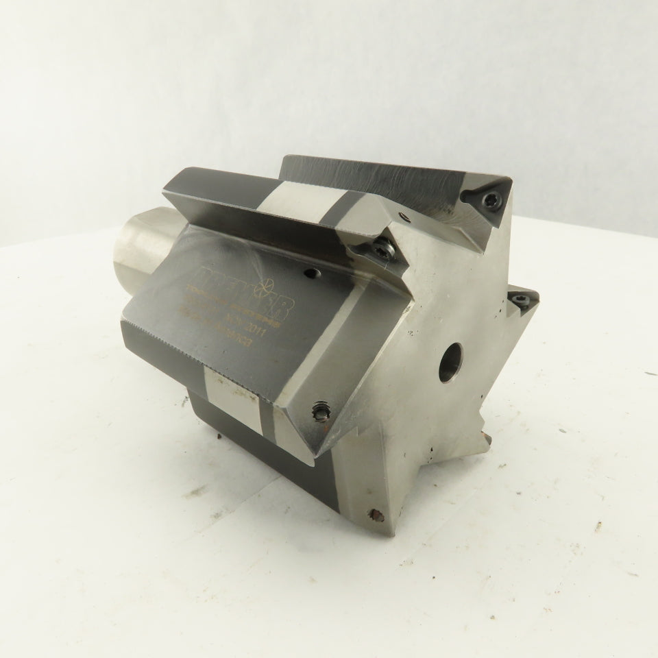 Premier Tooling Systems 3-1/2" Diameter  6 Flute Indexable  Mill 1-1/2" Shank