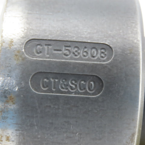 CT&SCO CAT 40 Coolant Thru Indexing Countersink 4" Projection