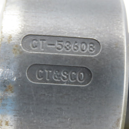 CT&SCO CAT 40 Coolant Thru Indexing Countersink 4" Projection