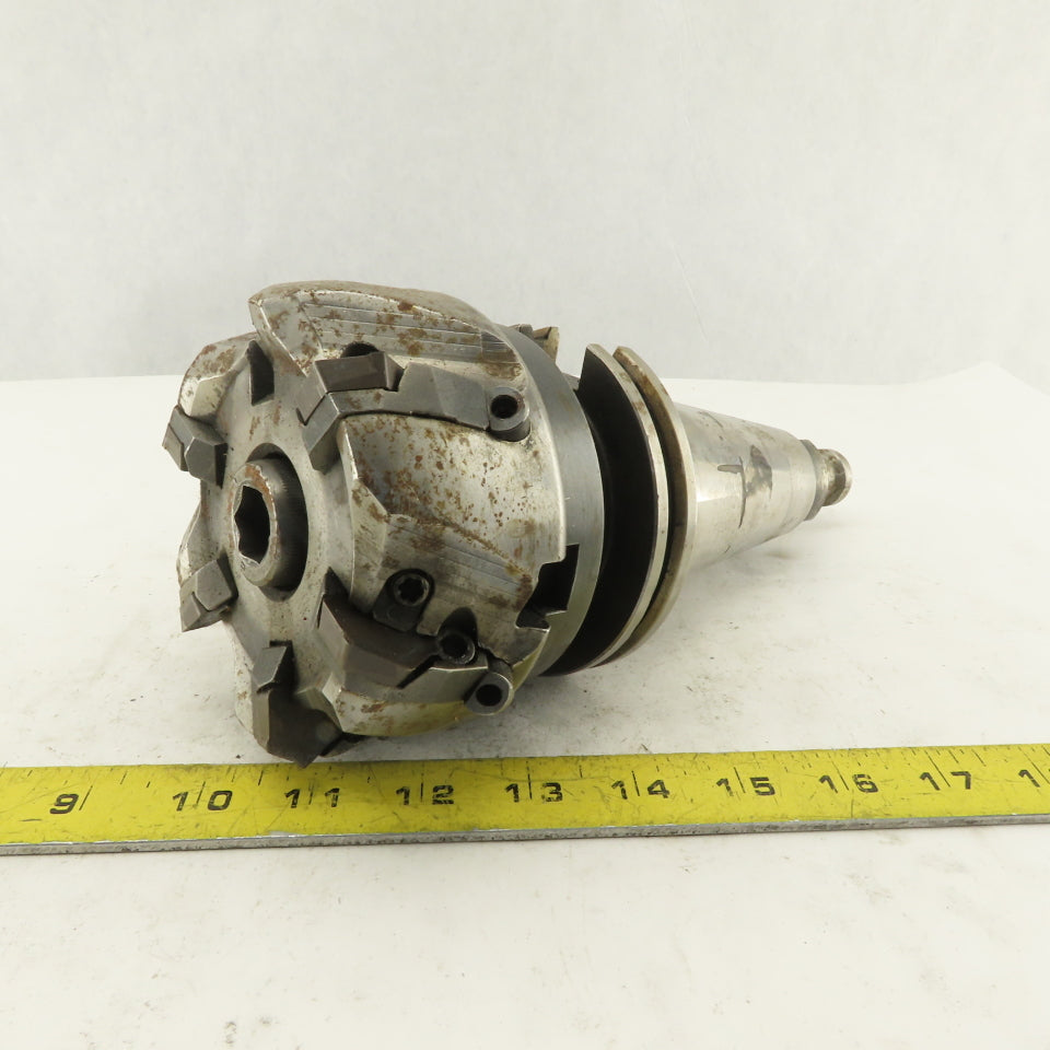 Carboloy CV50-SM2.00-1500 CAT 50 Tool Holder Indexing 4" Face Mill