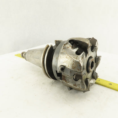 Carboloy CV50-SM2.00-1500 CAT 50 Tool Holder Indexing 4" Face Mill