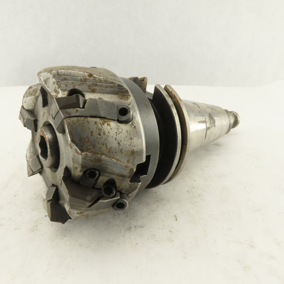 Carboloy CV50-SM2.00-1500 CAT 50 Tool Holder Indexing 4" Face Mill
