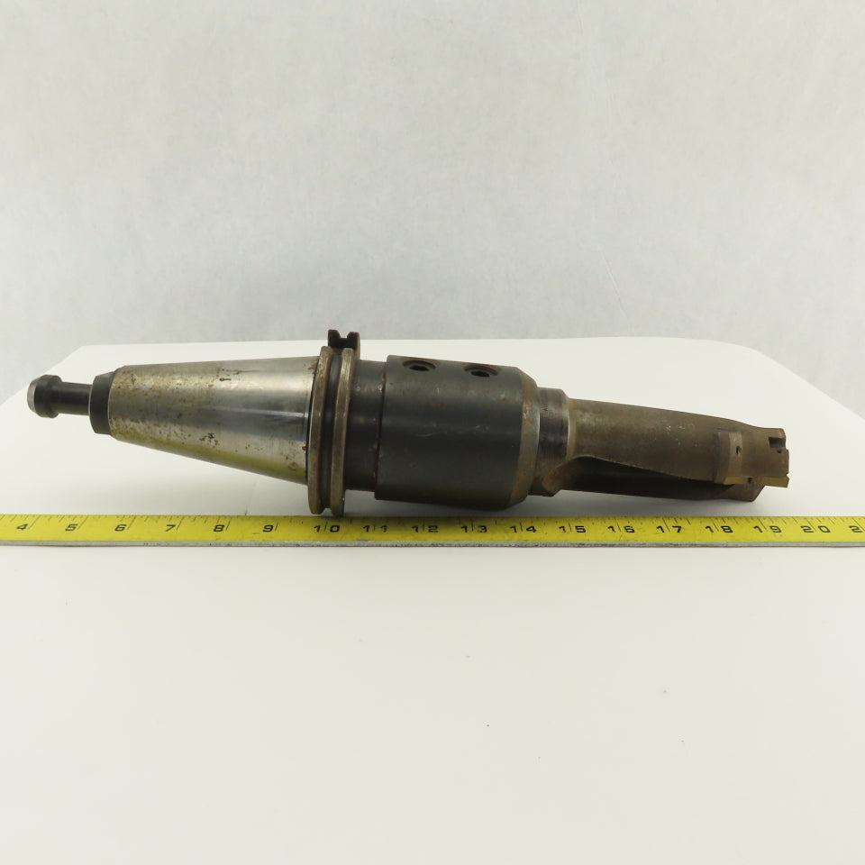 Lydex SD52-51-102-40R7 CAT 50 Boring Bar Holder W/ Indexing 2.008 Dia. Drill