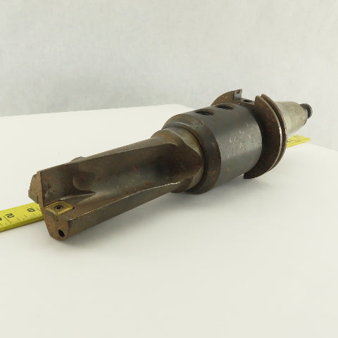 Lydex SD52-51-102-40R7 CAT 50 Boring Bar Holder W/ Indexing 2.008 Dia. Drill