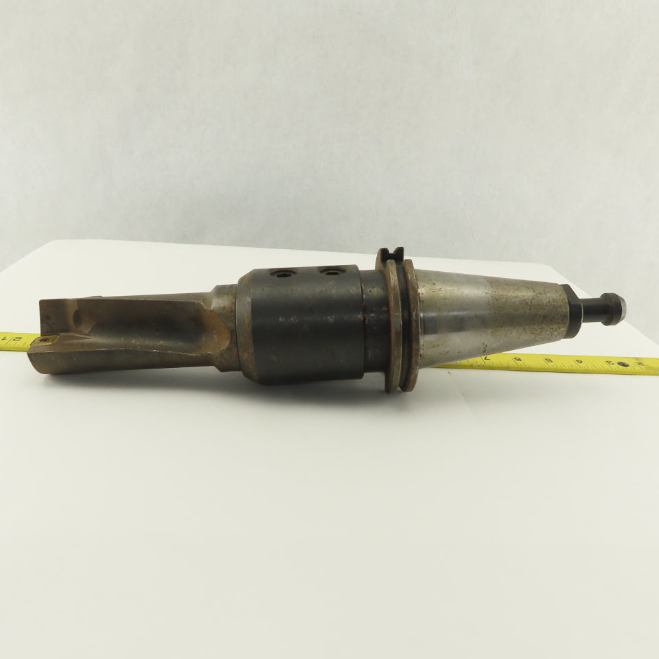 Lydex SD52-51-102-40R7 CAT 50 Boring Bar Holder W/ Indexing 2.008 Dia. Drill