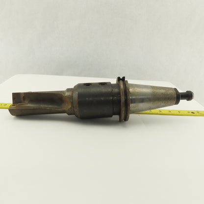 Lydex SD52-51-102-40R7 CAT 50 Boring Bar Holder W/ Indexing 2.008 Dia. Drill