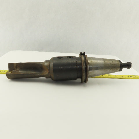 Lydex SD52-51-102-40R7 CAT 50 Boring Bar Holder W/ Indexing 2.008 Dia. Drill
