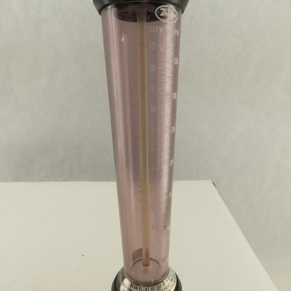 Dwyer Instrument UV-A112 UV Polysulfone Flowmeter Range 1-13 SCFM (30-370 LPM