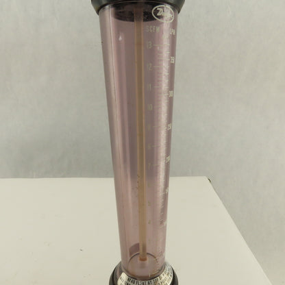 Dwyer Instrument UV-A112 UV Polysulfone Flowmeter Range 1-13 SCFM (30-370 LPM