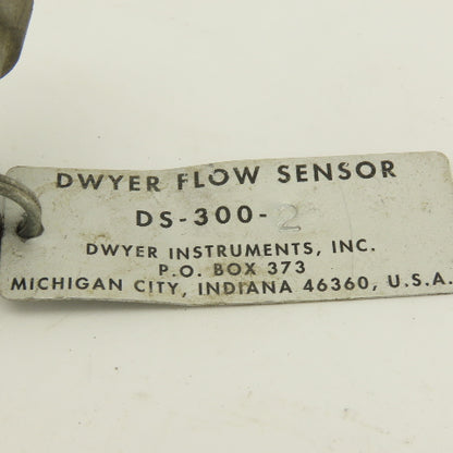 Dwyer DS-300 In-Line Flow Sensor 4" Probe Length