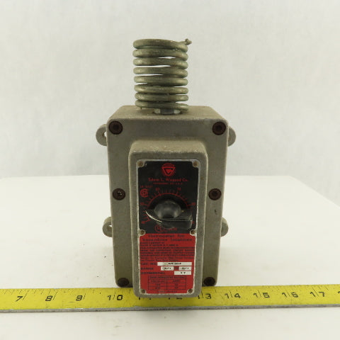 Edwin Wiegand WR-80EP Hazardous Location Thermostat 40°F to 90°F