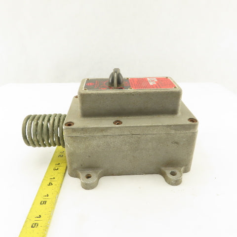 Edwin Wiegand WR-80EP Hazardous Location Thermostat 40°F to 90°F