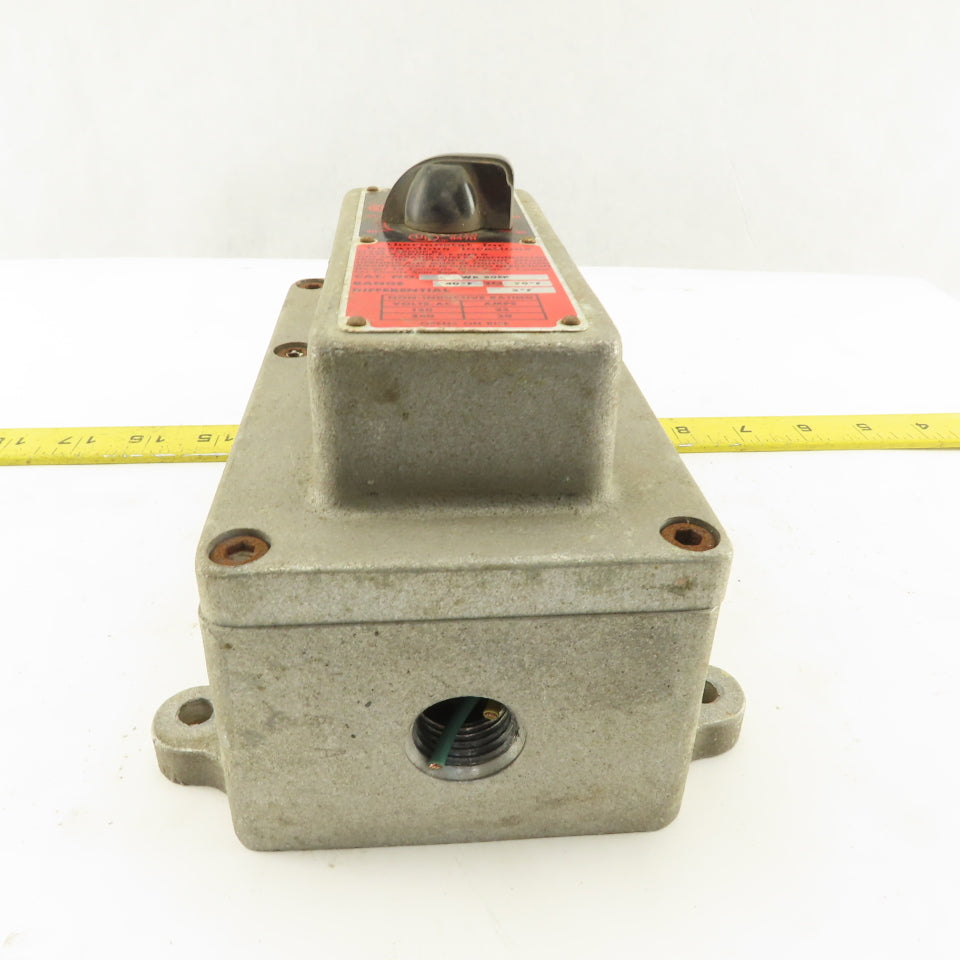 Edwin Wiegand WR-80EP Hazardous Location Thermostat 40°F to 90°F