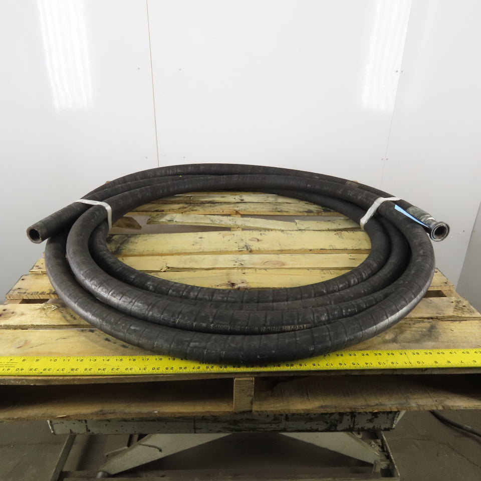 Parker 772TC-24 45' ToughCover Four Steel Wire Spiral Wound Hose 1-1/2 ID