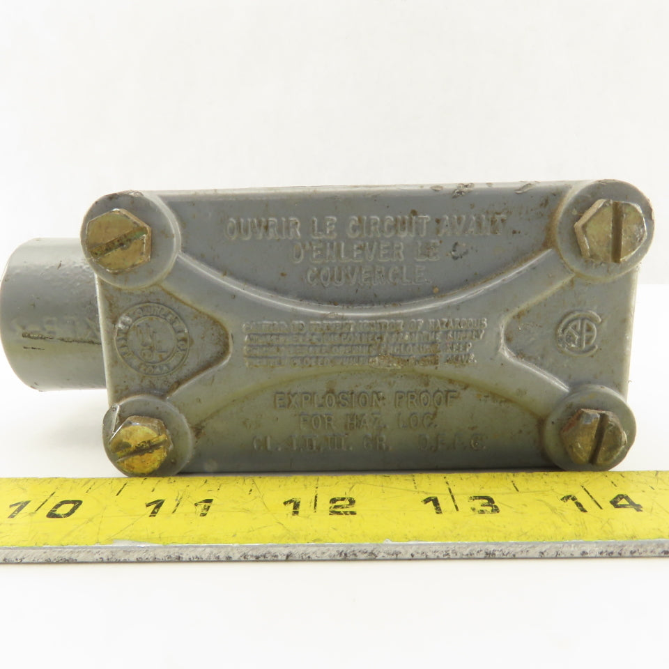 Killark XT-3 1" 3 Way Electrolet Conduit Body Hazardous Location HAZLOC