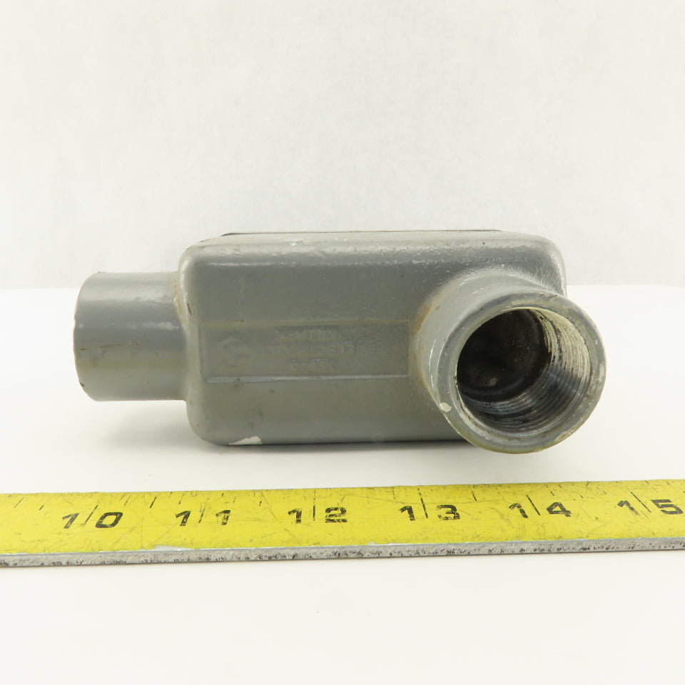 Killark XT-3 1" 3 Way Electrolet Conduit Body Hazardous Location HAZLOC