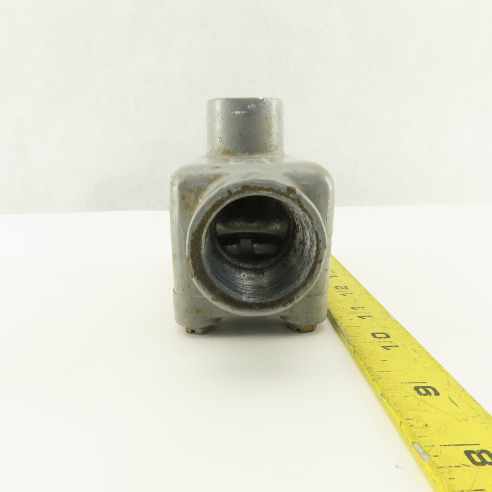 Killark XT-3 1" 3 Way Electrolet Conduit Body Hazardous Location HAZLOC