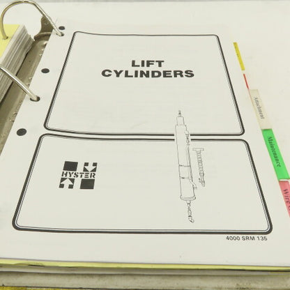 Hyster Maintenance Service Instruction Manual For R30CH Narrow Aisle Forklift