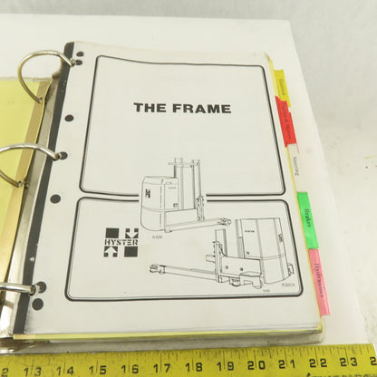 Hyster Maintenance Service Instruction Manual For R30CH Narrow Aisle Forklift