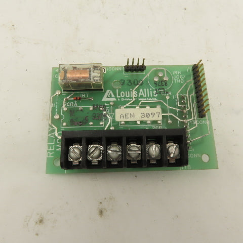Louis Allis 46S02615-011000 AEN 3097 Relay Module Circuit Board PCB 5Y1437-02