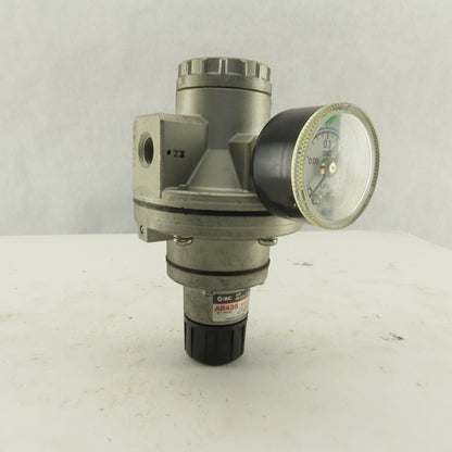SMC AR435 Precision Pneumatic Air Regulator 0.02-0.20 MPa 1/4" NPT