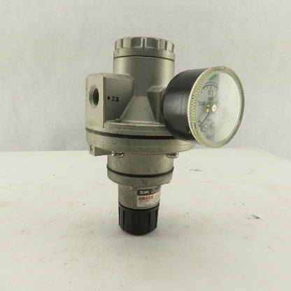 SMC AR435 Precision Pneumatic Air Regulator 0.02-0.20 MPa 1/4" NPT