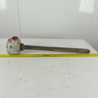 Warren Electric 1-RS-9-4-28C-EP/LT Heater Element 480V 3-Ph 9000W 28" 300PSI