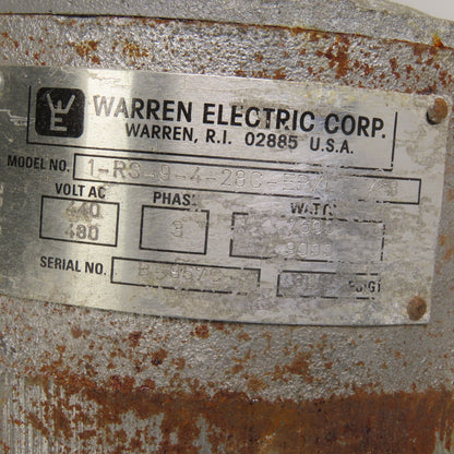 Warren Electric 1-RS-9-4-28C-EP/LT Heater Element 480V 3-Ph 9000W 28" 300PSI