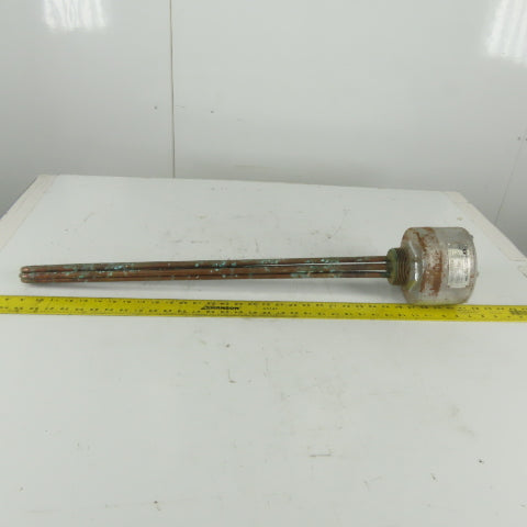 Warren Electric 1-RS-9-4-28C-EP/LT Heater Element 480V 3-Ph 9000W 28" 300PSI