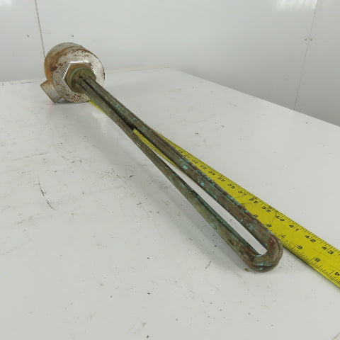 Warren Electric 1-RS-9-4-28C-EP/LT Heater Element 480V 3-Ph 9000W 28" 300PSI