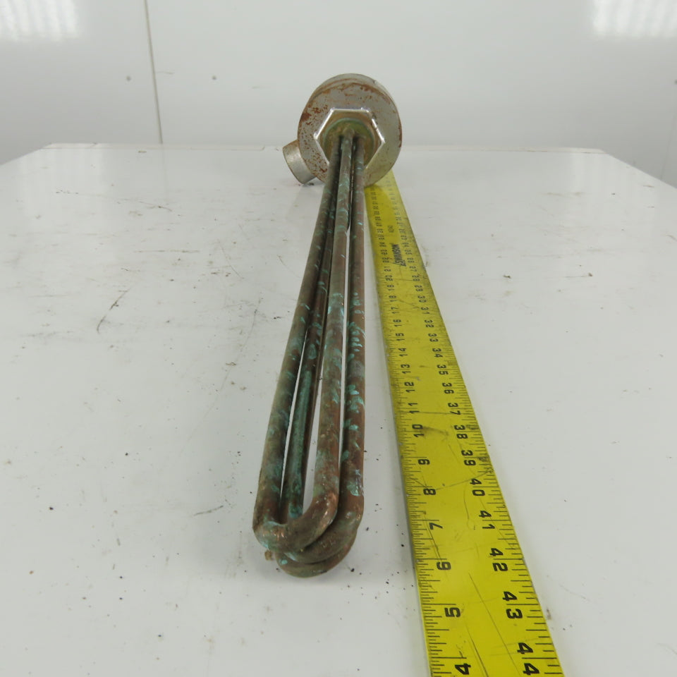 Warren Electric 1-RS-9-4-28C-EP/LT Heater Element 480V 3-Ph 9000W 28" 300PSI