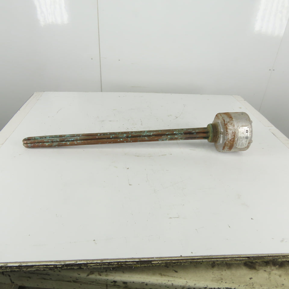 Warren Electric 1-RS-9-4-28C-EP/LT Heater Element 480V 3-Ph 9000W 28" 300PSI