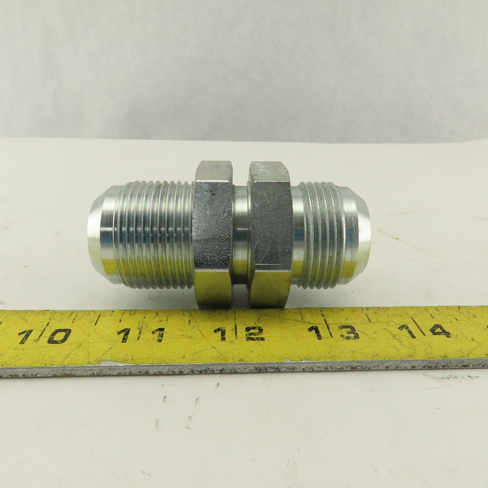 Eaton 2041-16-16S Bulkhead 37° Flare Adapter Fitting 1" Size 16
