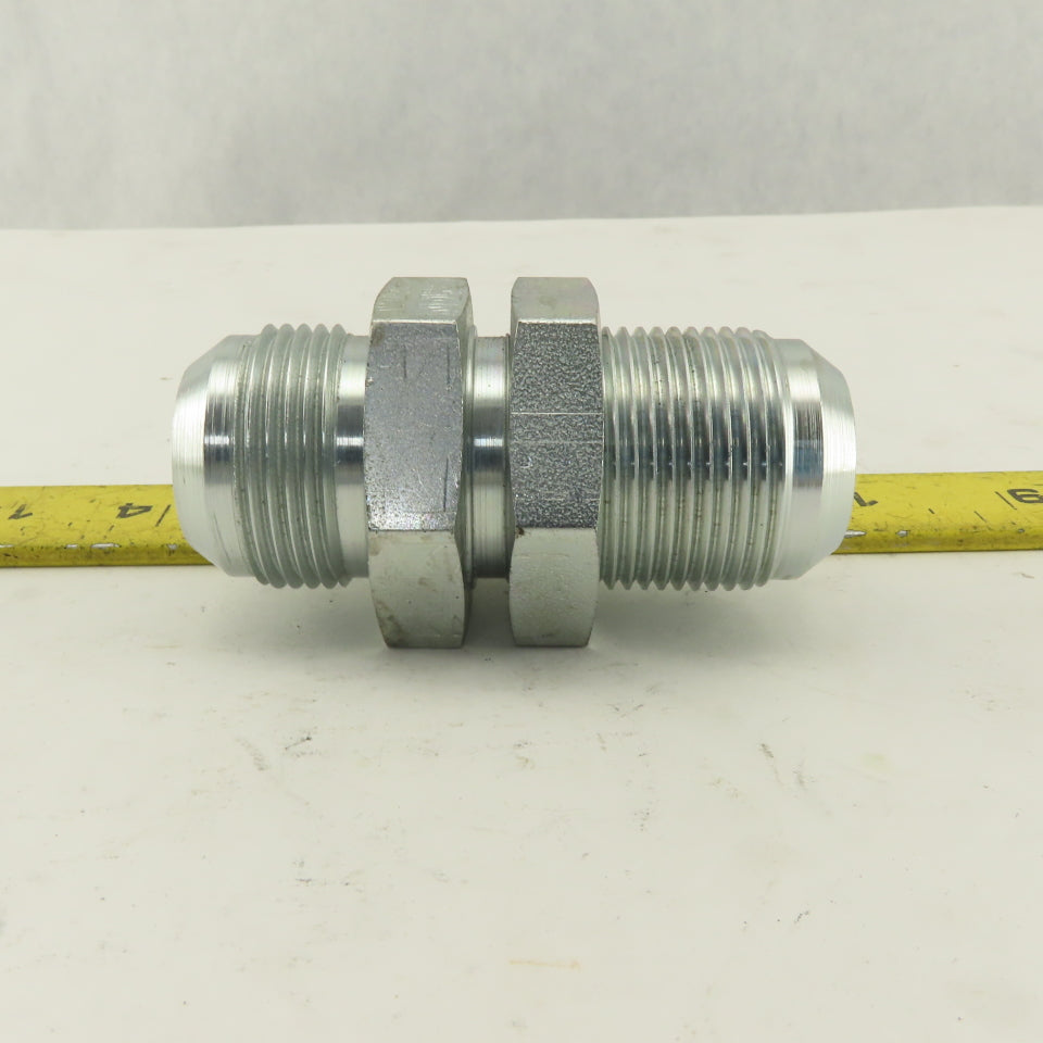 Eaton 2041-16-16S Bulkhead 37° Flare Adapter Fitting 1" Size 16