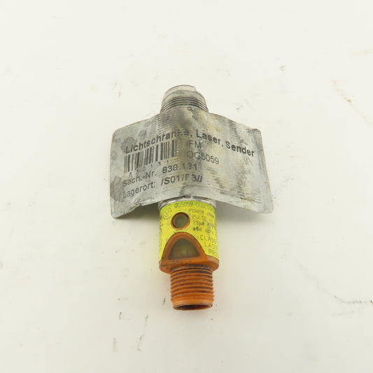 IFM OG5059 Through-Beam Laser Light Sensor Transmitter