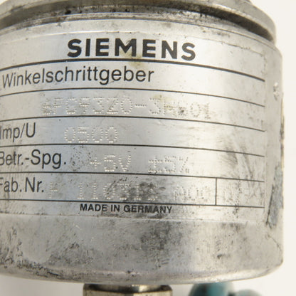 Siemens 6FC9320-3HS01 Rotary Encoder Imp/U 0500 Betr.Spg. +5V