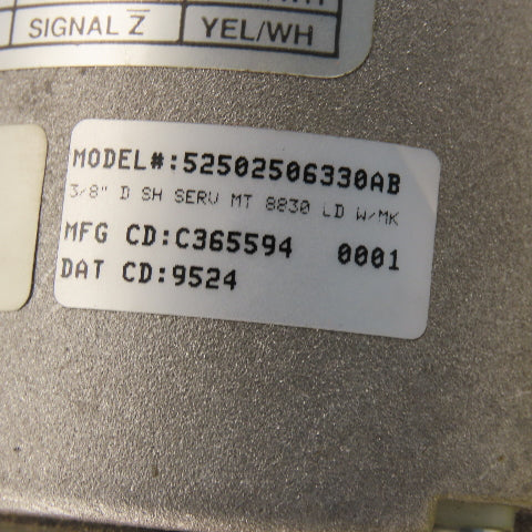 Dynapar 52502506330AB Rotary Encoder 3/8" Shaft