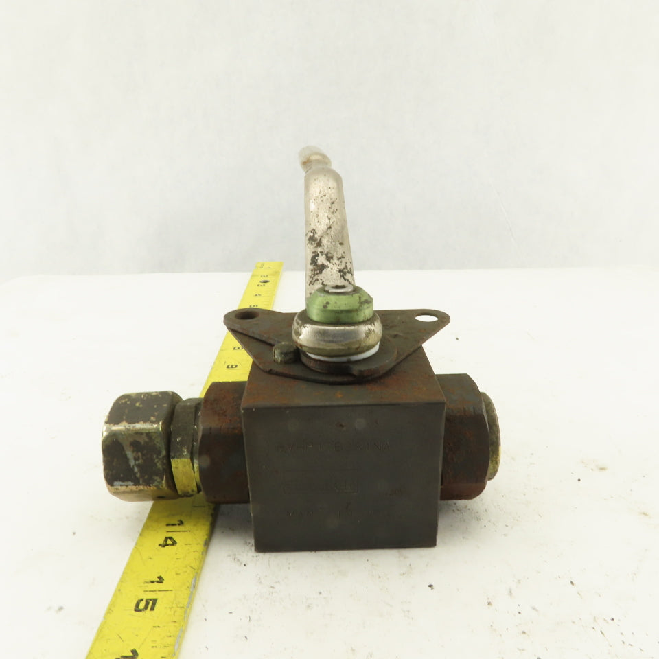 Parker BVHP16NSS1NA 6000PSI Hi Pressure Hydraulic Ball Valve 1" SAE