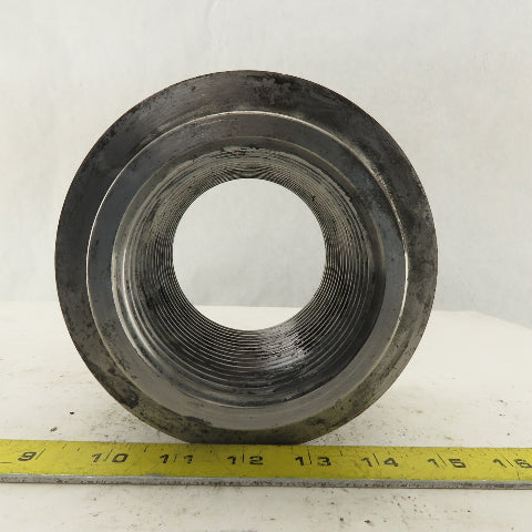 Column Shaft Round Carbon Steel Nut 3-1/2-4 Thread