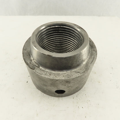 Column Shaft Round Carbon Steel Nut 3-1/2-4 Thread