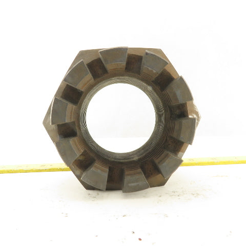 2-3/4"-6 Plain Finish Carbon Steel Castle Nut