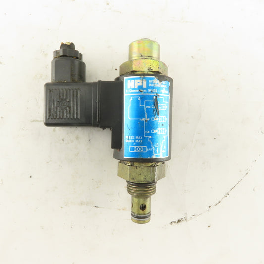 HPU Proportional Compensated Flow Control Solenoid Valve 24VDC 300 Bar Max.