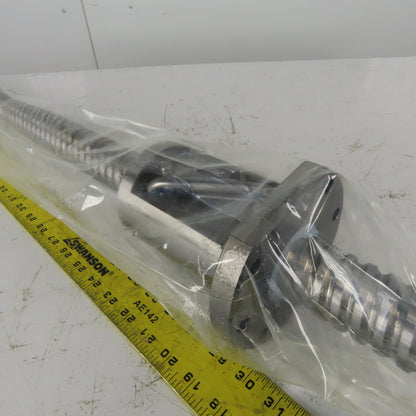 NSK 45mm Diam x 25mm Double Pitch Ball Screw & Nut Assembly 1377mm OAL